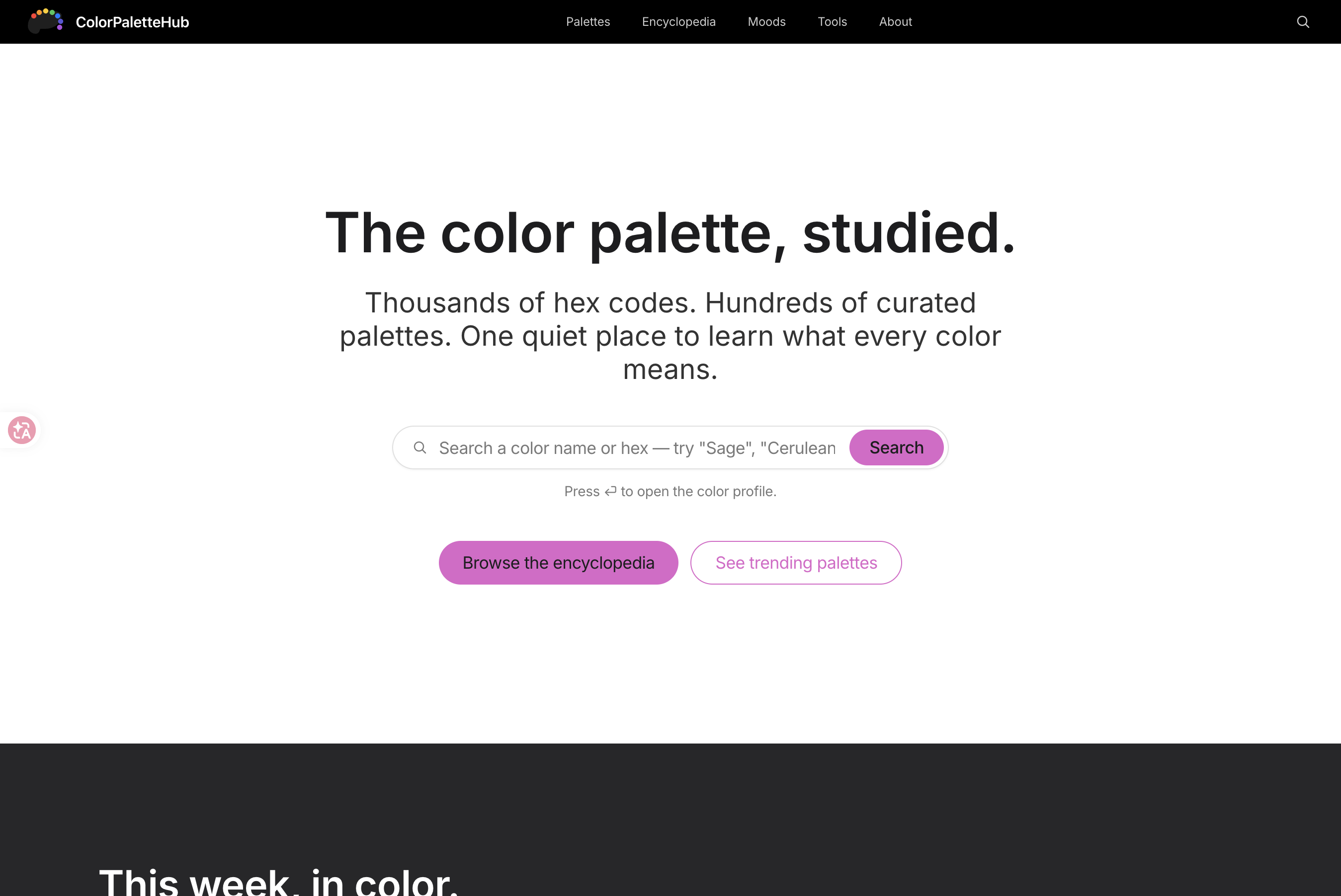 ColorPaletteHub logo